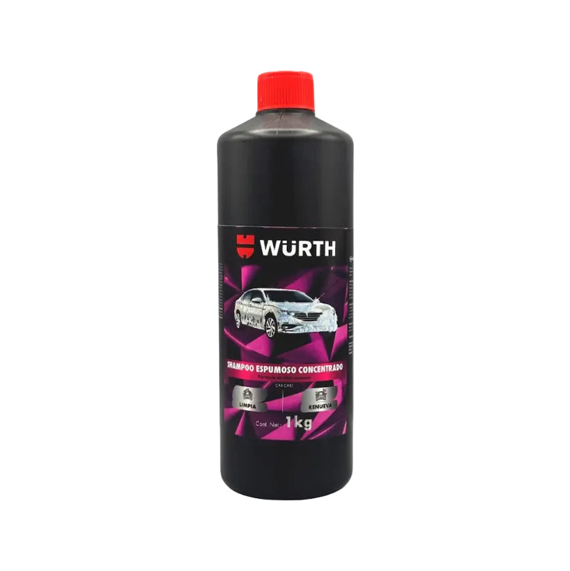 Envase de Shampoo Espumoso Concentrado Würth 1 kg