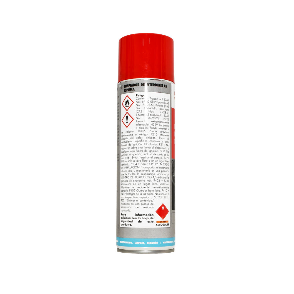 Limpiador interior en espuma 500ml | Würth Chile