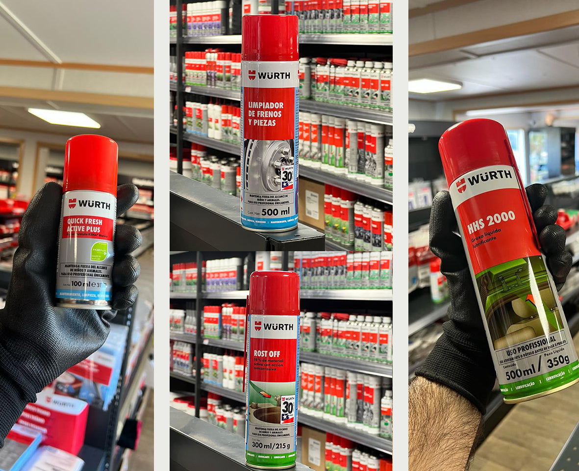 6 productos de Würth esenciales para tu hogar y auto