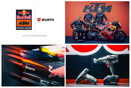¡Würth acelera a fondo en MotoGP como partner oficial de KTM Factory Racing!