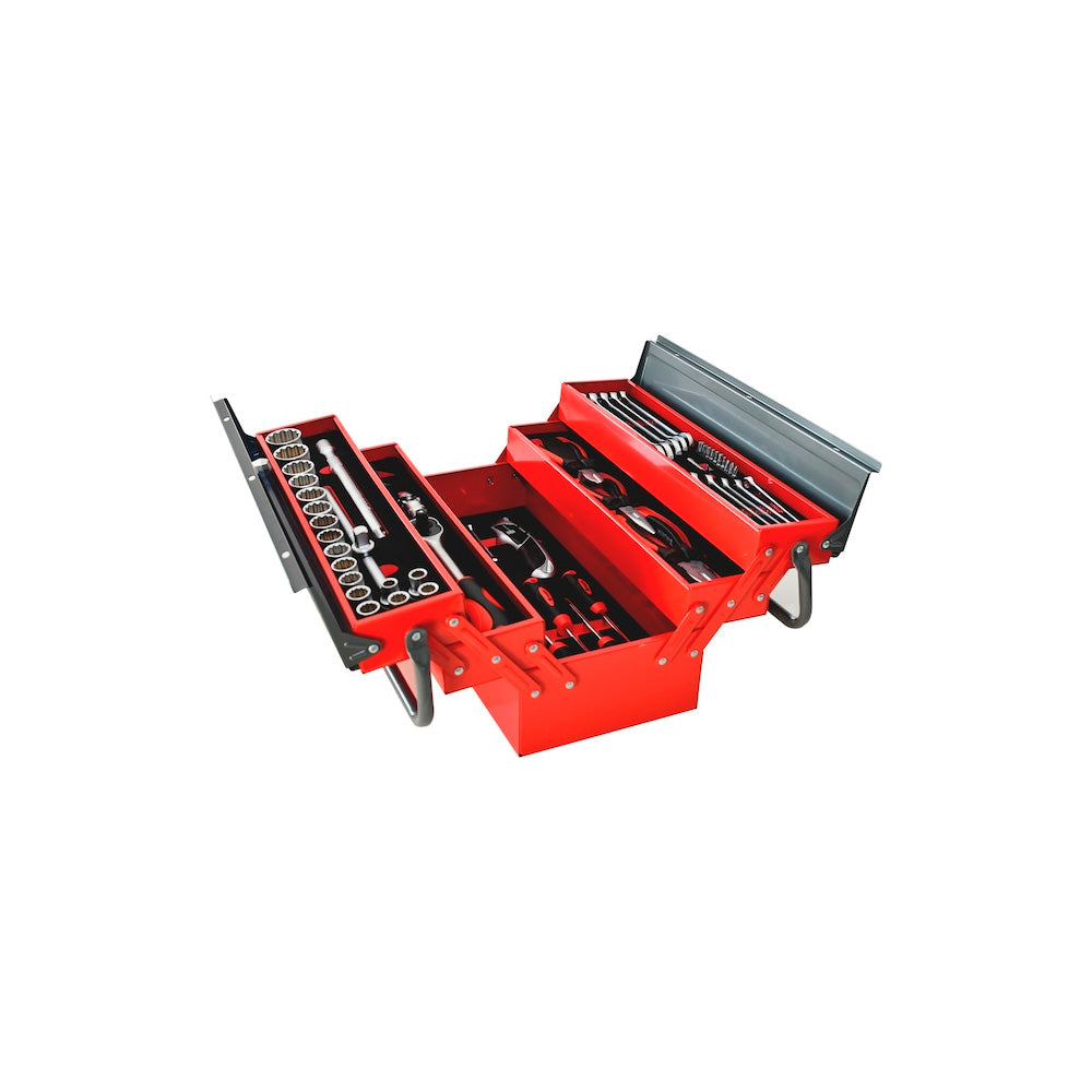 Caja de herramientas 66 piezas Würth– Kit Completo Mecánica y
