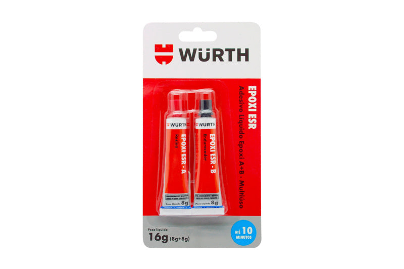 Tubos de pegamento Adhesivo Epóxico Super Rápido Esr 16g de la marca Würth
