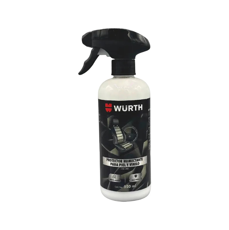 Botella de Protector Humectante para Piel y Vinilo Würth 500 ml