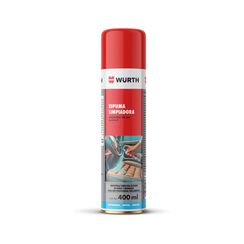 Lata de Espuma Limpiadora Würth 400 ml