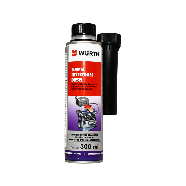 Limpiador de inyectores diesel 300ml | Würth Chile