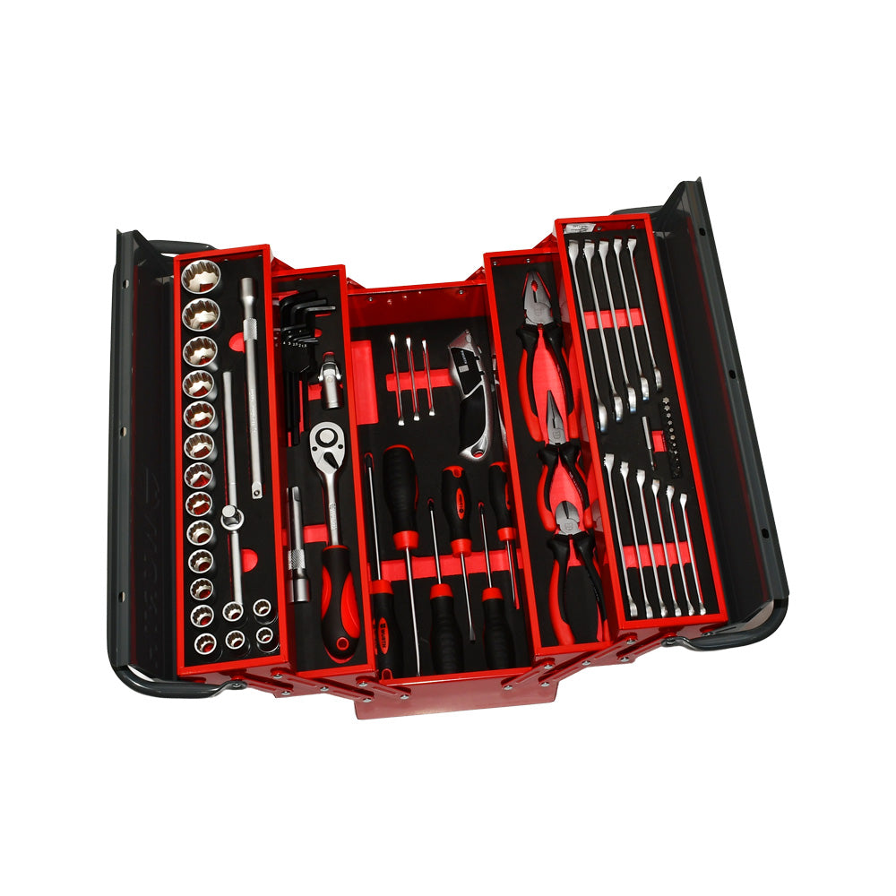 Caja de herramientas 66 piezas Würth– Kit Completo Mecánica y