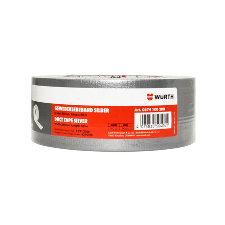 Cinta americana plata 50mm x 50m | Würth Chile