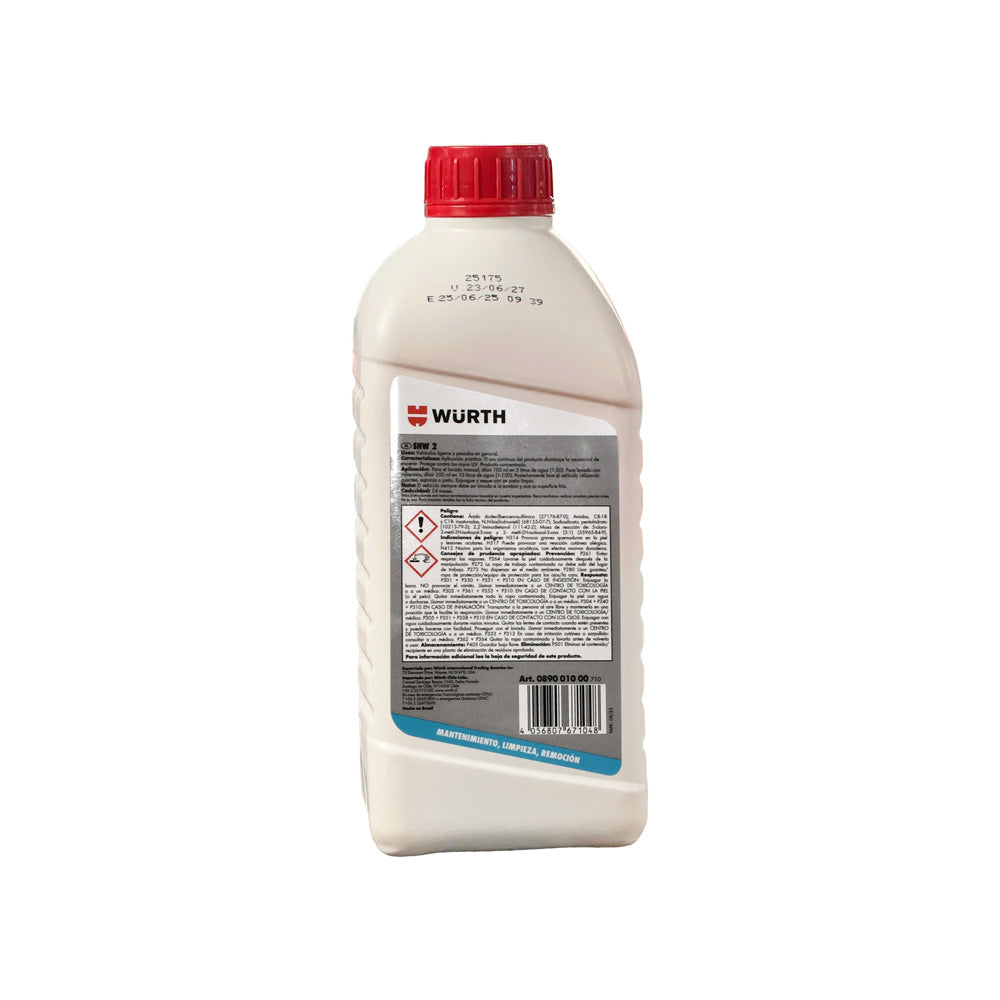 Shampoo con cera auto shw2 1 Lt | Würth Chile