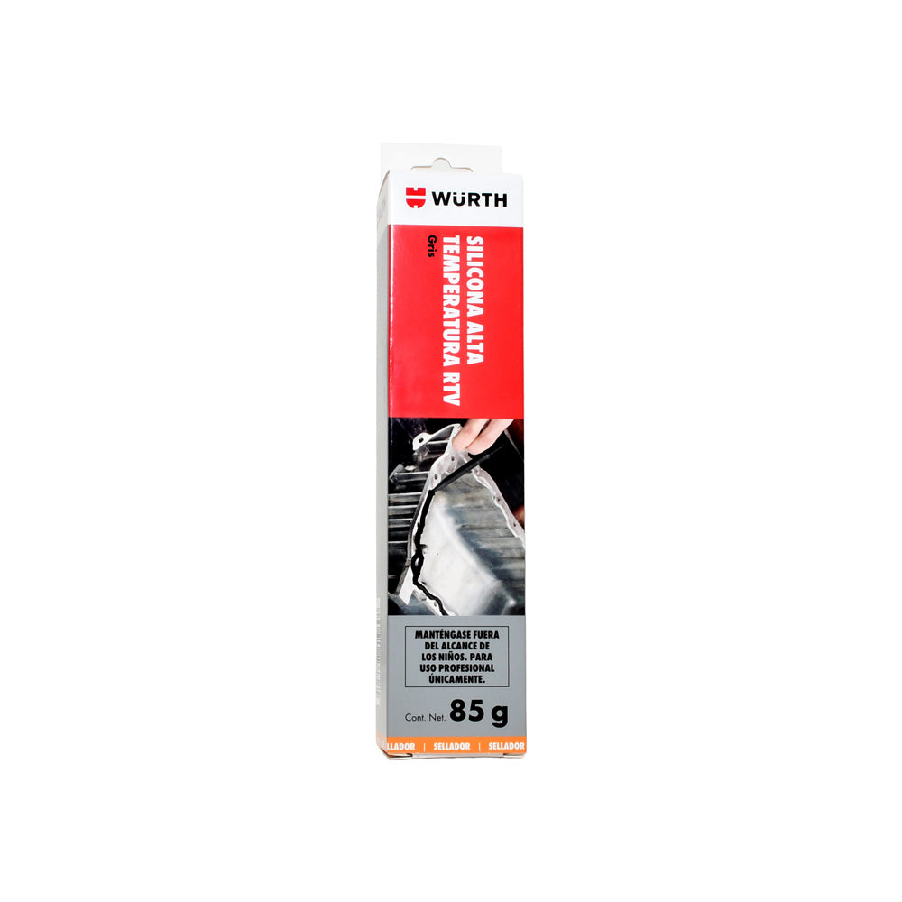 Silicona neutra alta temperatura 85g | Würth Chile